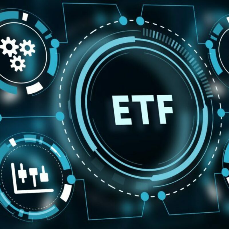 Exchange,Traded,Fund,Stock,Market,Trading,Investment,Financial,Concept.,Etf.
